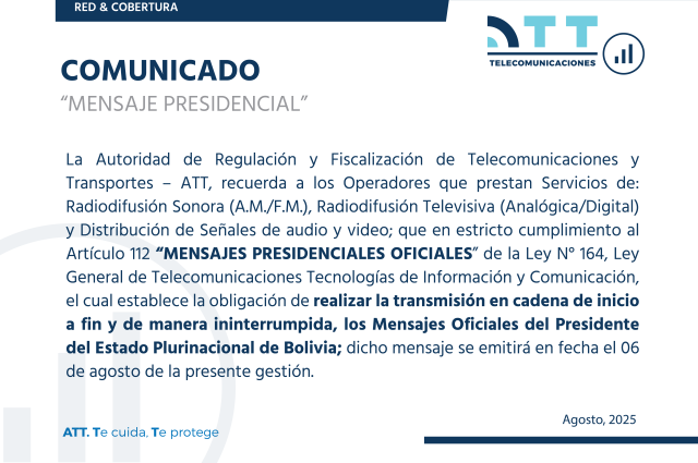 Imagen de comunicado